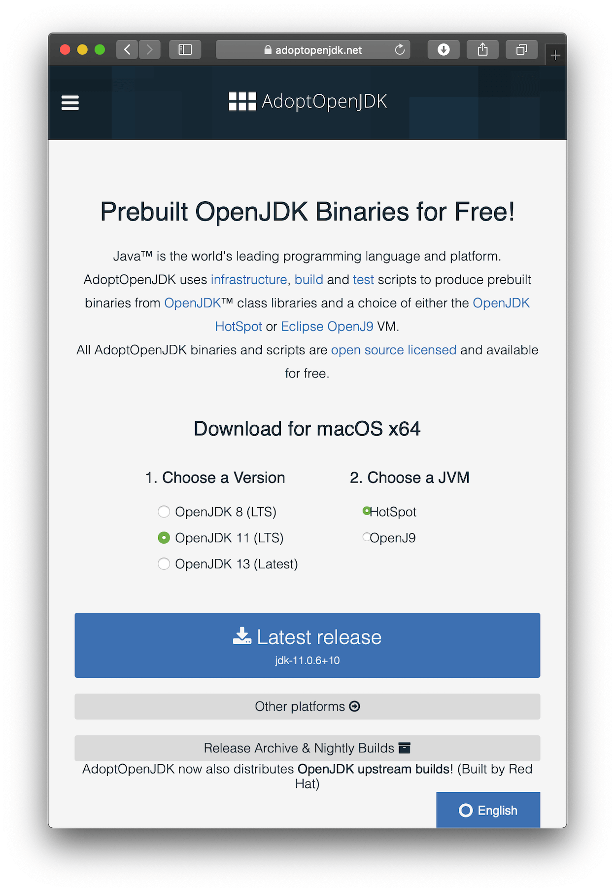 jdk 1.8 download for mac